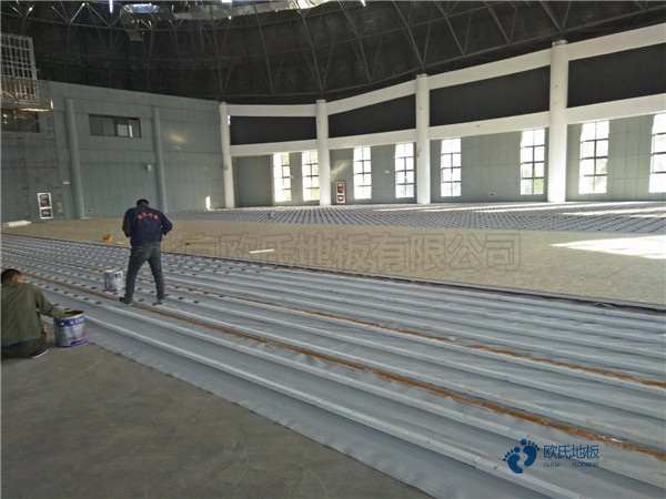 那里有專(zhuān)業(yè)體育場(chǎng)館地板