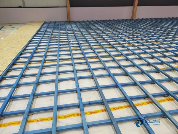 單龍骨籃球場地地板廠家報價