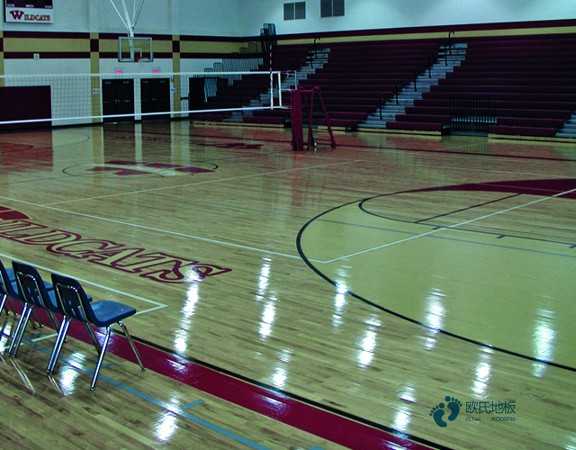 學校體育場地地板施工方案