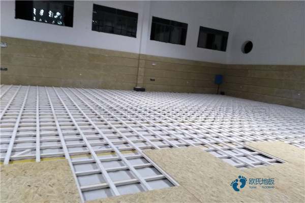 學(xué)校籃球場(chǎng)館地板抗壓