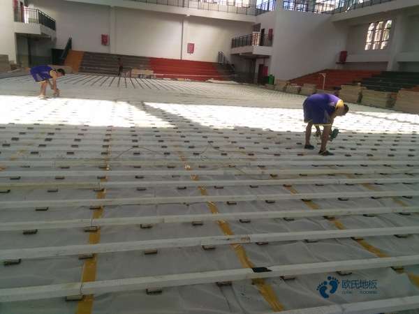 單龍骨籃球場(chǎng)館地板環(huán)保嗎