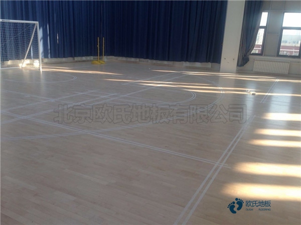 哪有體育籃球木地板價格行情