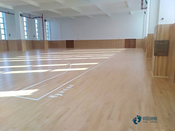 批發體育籃球木地板更便宜的多少錢一平方米