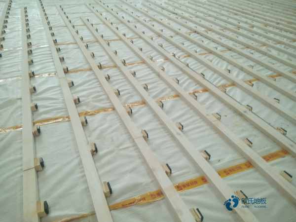 歐氏22mm厚籃球場木地板1