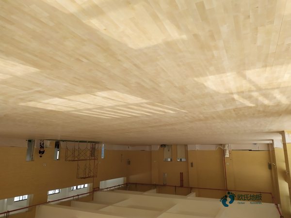 歐氏22mm厚運動場館木地板2