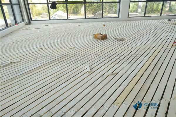 室內運動木地板結構形式